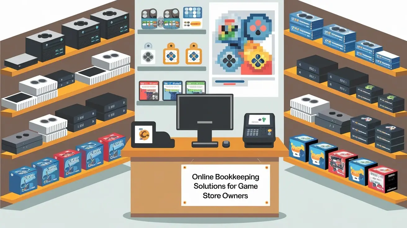online bookkeeping service for game stores​