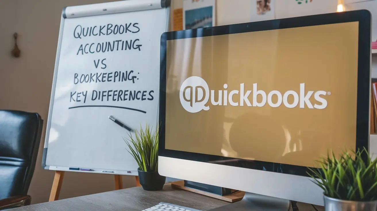 accounting vs bookkeeping quickbooks​